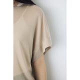 ドレープフレンチスリーブTシャツ | AZUL BY MOUSSY | 詳細画像23