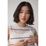 シアークロシェニットタンクトップ | AZUL BY MOUSSY | 詳細画像2