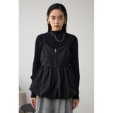 フロントジップバルーンキャミ | AZUL BY MOUSSY | 詳細画像4