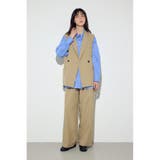 ベーシックタックワイドパンツ | AZUL BY MOUSSY | 詳細画像15 