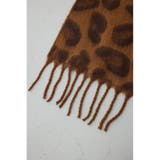 レオパードジャガードマフラー | AZUL BY MOUSSY | 詳細画像5 