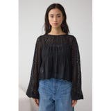 前後2WAY シアージャガードフリルブラウス | AZUL BY MOUSSY | 詳細画像18 