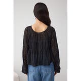 前後2WAY シアージャガードフリルブラウス | AZUL BY MOUSSY | 詳細画像20 