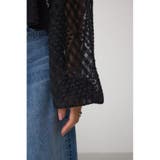 前後2WAY シアージャガードフリルブラウス | AZUL BY MOUSSY | 詳細画像24 