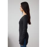 Vネックリブニットカーディガン | AZUL BY MOUSSY | 詳細画像6 