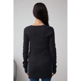 Vネックリブニットカーディガン | AZUL BY MOUSSY | 詳細画像7 