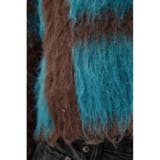 チェックパターンクロップドシャギーニット | AZUL BY MOUSSY | 詳細画像22 