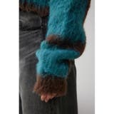 チェックパターンクロップドシャギーニット | AZUL BY MOUSSY | 詳細画像21 