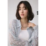 シアーチュールフリンジシャツ | AZUL BY MOUSSY | 詳細画像22 