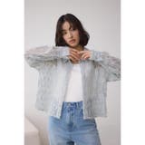 シアーチュールフリンジシャツ | AZUL BY MOUSSY | 詳細画像23 