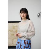 ボリュームスリーブシアーニット | AZUL BY MOUSSY | 詳細画像42