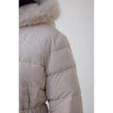 VENUS フードファーベルト付ミドルダウンコート | AZUL BY MOUSSY | 詳細画像10