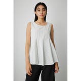 STRIPE TANK LAYERED CUT TOPS | AZUL BY MOUSSY | 詳細画像33 