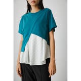 柄TQ5 | STRIPE TANK LAYERED CUT TOPS | AZUL BY MOUSSY