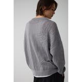 クロシェフラワーニットカーディガン | AZUL BY MOUSSY | 詳細画像25