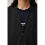 ジオメトリックシアーカットカーディガン | AZUL BY MOUSSY | 詳細画像8