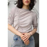GRY | シャーリングスキントップス | AZUL BY MOUSSY