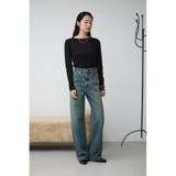AZUL DENIM ハイウエストワイドデニム | AZUL BY MOUSSY | 詳細画像14 