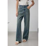 BLU | AZUL DENIM ハイウエストワイドデニム | AZUL BY MOUSSY