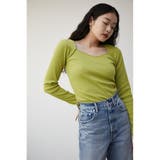 IRREGULAR NECK LAYERED TOPS | AZUL BY MOUSSY | 詳細画像22 