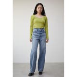 IRREGULAR NECK LAYERED TOPS | AZUL BY MOUSSY | 詳細画像24 