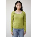 IRREGULAR NECK LAYERED TOPS | AZUL BY MOUSSY | 詳細画像25 