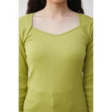 IRREGULAR NECK LAYERED TOPS | AZUL BY MOUSSY | 詳細画像28 