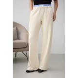 ダブルウエストスウェットパンツ | AZUL BY MOUSSY | 詳細画像1