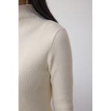 サムホールリブニットトップス | AZUL BY MOUSSY | 詳細画像9