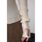 サムホールリブニットトップス | AZUL BY MOUSSY | 詳細画像11