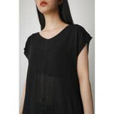 2WAY FRENCH SLEEVE SUMMER KNIT | AZUL BY MOUSSY | 詳細画像8