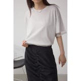 L/GRY1 | チュールアソートTシャツ | AZUL BY MOUSSY