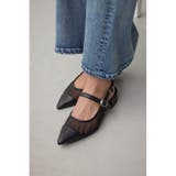 BLK | ベルテッドシアーパンプス | AZUL BY MOUSSY