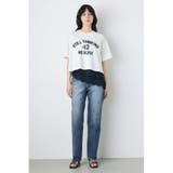 カスレプリントTシャツ | AZUL BY MOUSSY | 詳細画像11 