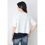カスレプリントTシャツ | AZUL BY MOUSSY | 詳細画像12 
