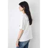カスレプリントTシャツ | AZUL BY MOUSSY | 詳細画像4 