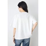 カスレプリントTシャツ | AZUL BY MOUSSY | 詳細画像5 