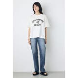 カスレプリントTシャツ | AZUL BY MOUSSY | 詳細画像6 