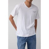 WHT | AZコットン Success VネックTシャツ | AZUL BY MOUSSY