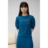レース半袖ニットトップス | AZUL BY MOUSSY | 詳細画像22