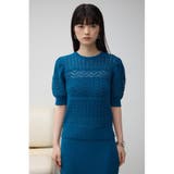 レース半袖ニットトップス | AZUL BY MOUSSY | 詳細画像24