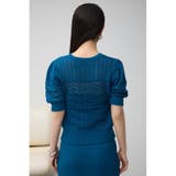レース半袖ニットトップス | AZUL BY MOUSSY | 詳細画像26