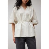 RELATECH GATHER BLOUSE | AZUL BY MOUSSY | 詳細画像1 