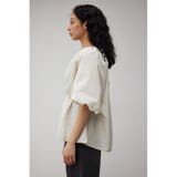 RELATECH GATHER BLOUSE | AZUL BY MOUSSY | 詳細画像6 