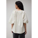 RELATECH GATHER BLOUSE | AZUL BY MOUSSY | 詳細画像7 