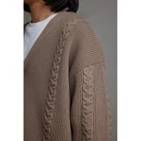 スポンディッシュケーブルカーディガン | AZUL BY MOUSSY | 詳細画像31 