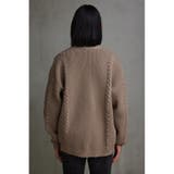 スポンディッシュケーブルカーディガン | AZUL BY MOUSSY | 詳細画像29 