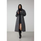 B-HEAT スタンドカラージップロングコート | AZUL BY MOUSSY | 詳細画像19 