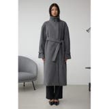 B-HEAT スタンドカラージップロングコート | AZUL BY MOUSSY | 詳細画像22 