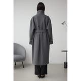 B-HEAT スタンドカラージップロングコート | AZUL BY MOUSSY | 詳細画像24 